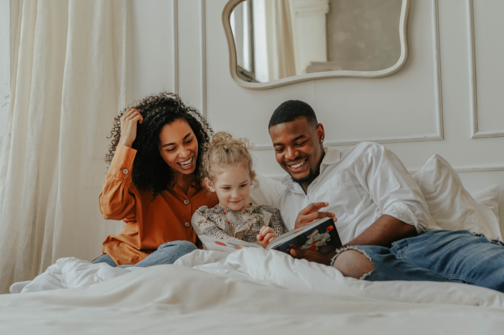 Couple-with-adopted-child