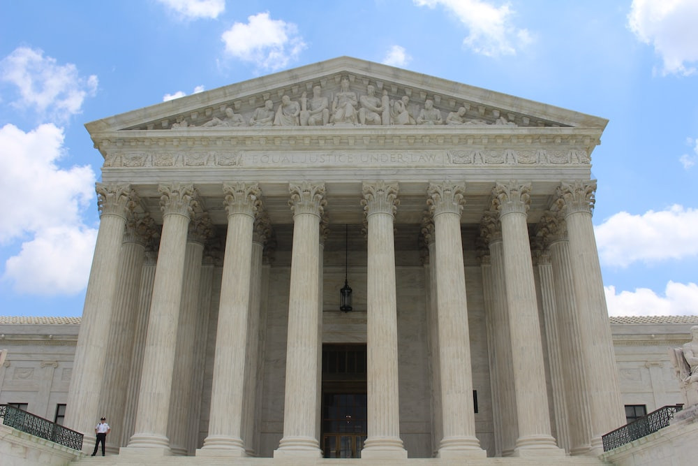 an American courthouse