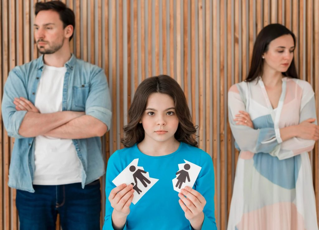 A family after divorce