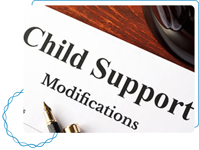 A child support modification document