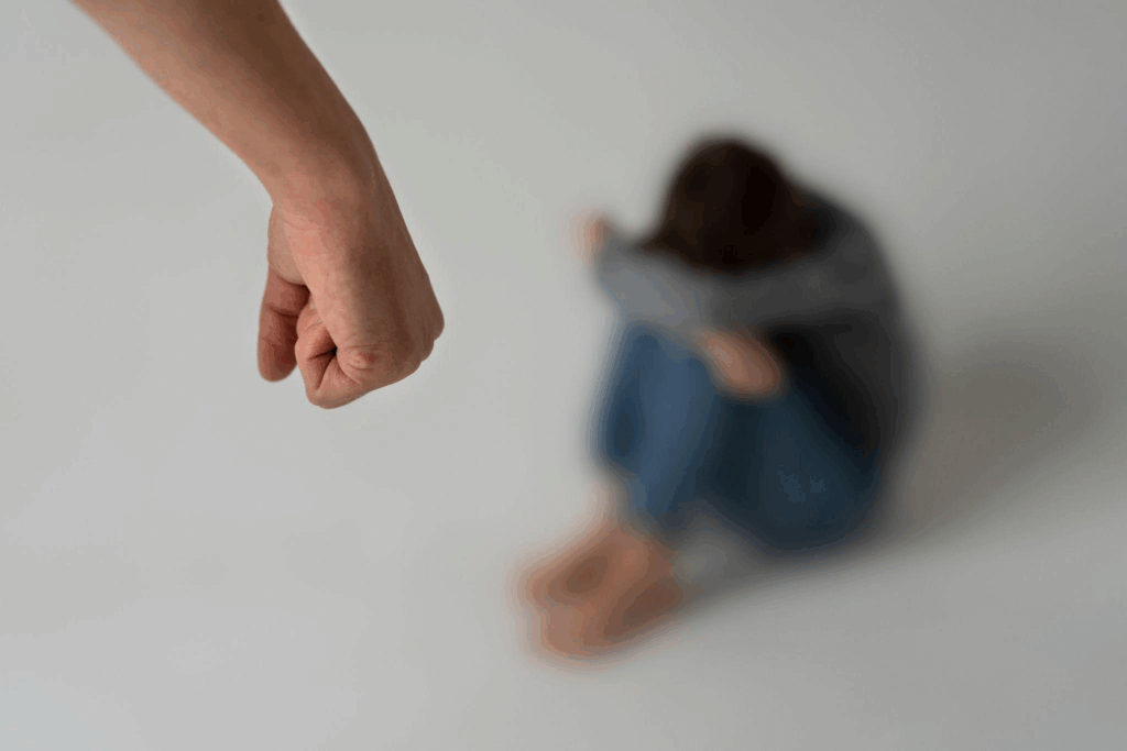 Visual concept of domestic abuse