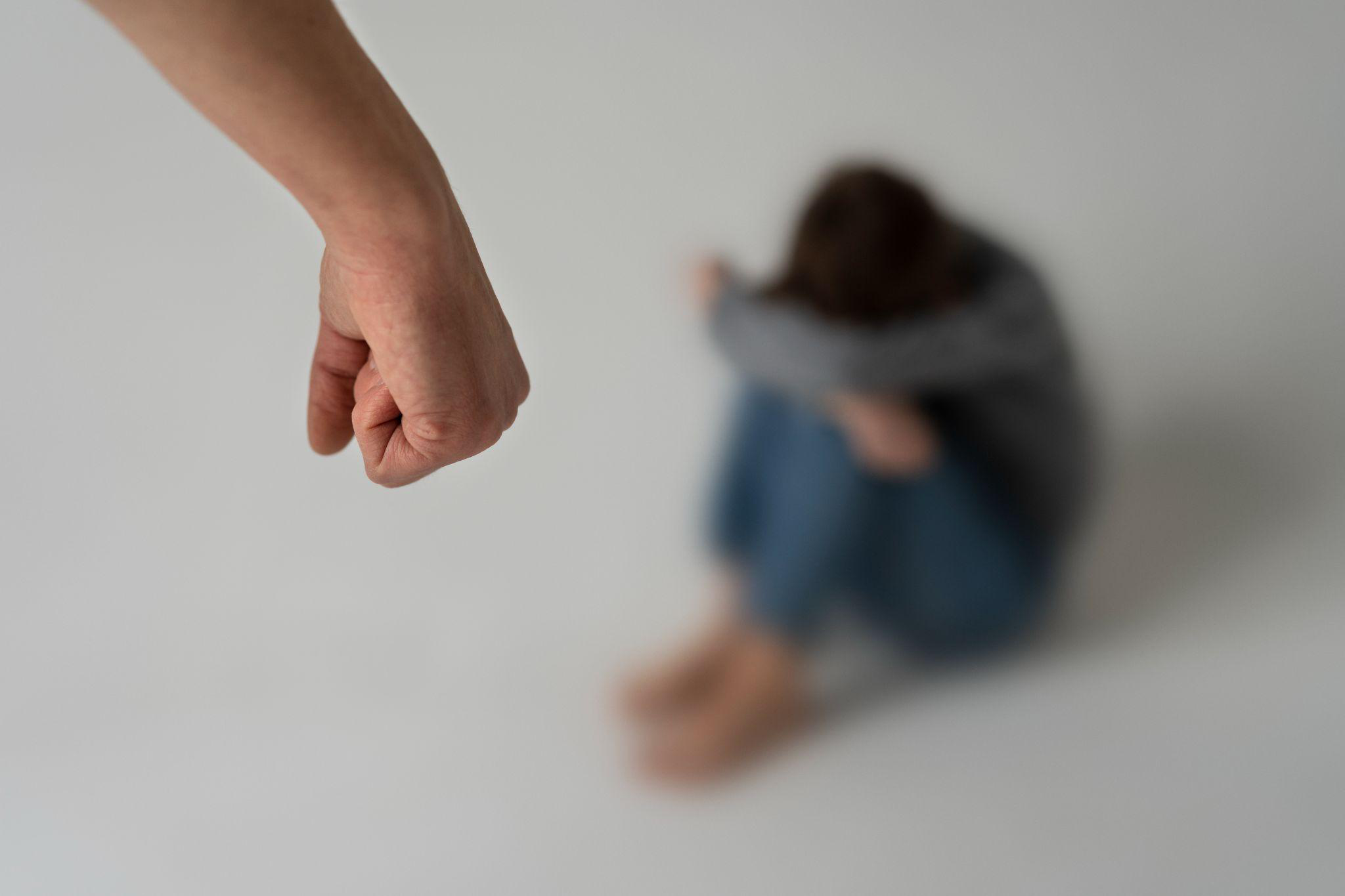 Visual concept of domestic abuse