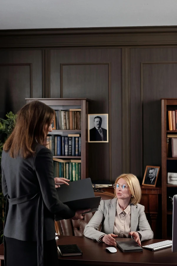 Family law attorney in Castle Hills carefully reviewing divorce case documents.