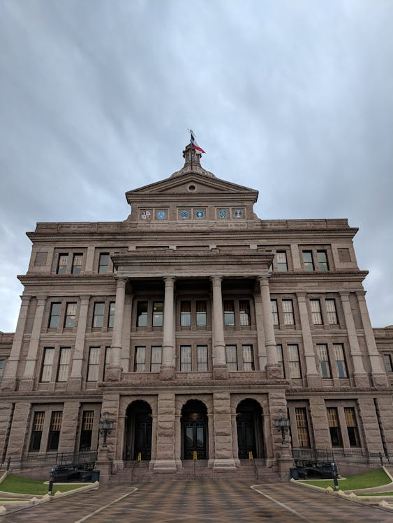 Exterior view of a Houston courthouse