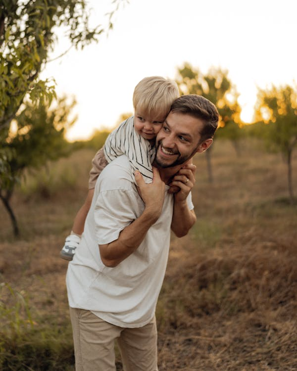 A father with his child