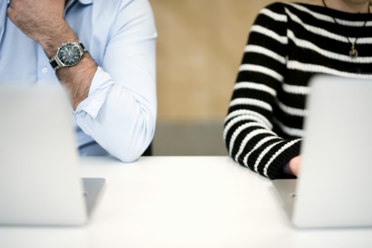 Couple meeting with a divorce attorney to discuss legal options