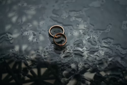 Two rings on a surface