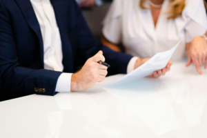 forensic accountants reviewing their client’s spendings